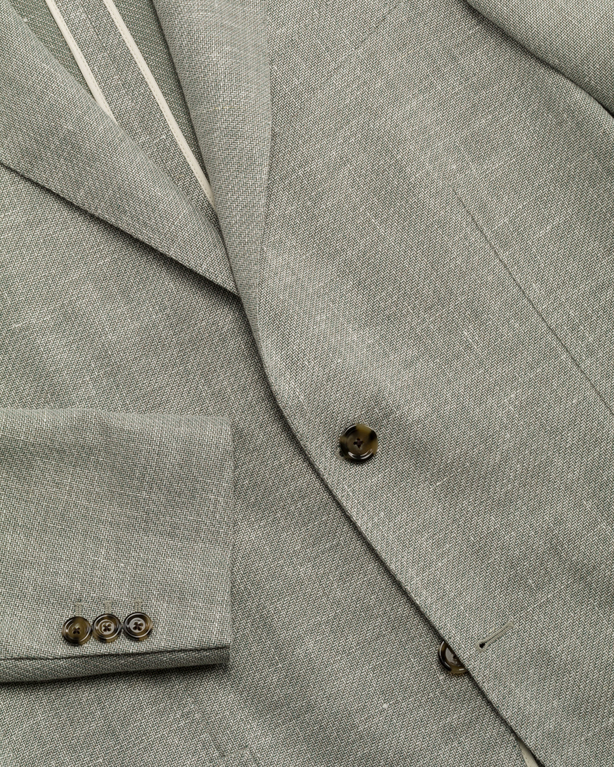 Summer blazer wool linen slim fit
