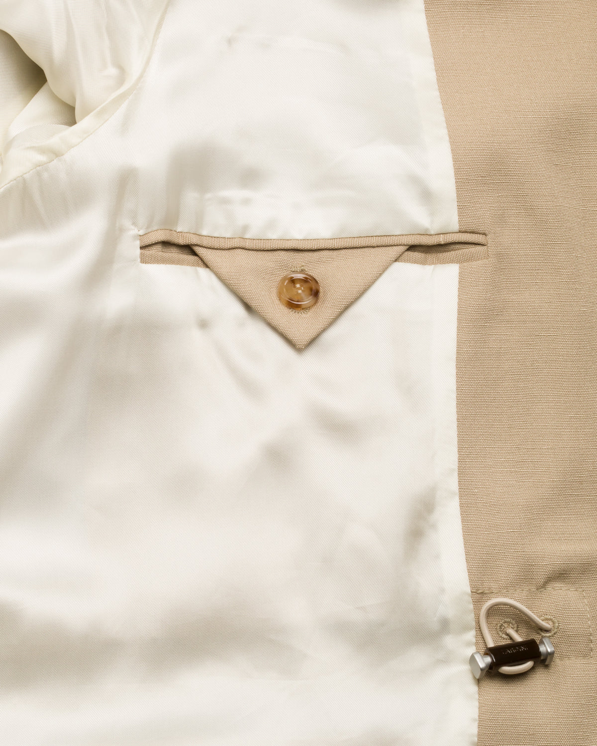 Safari Jacket Viscose Silk Relaxed Fit