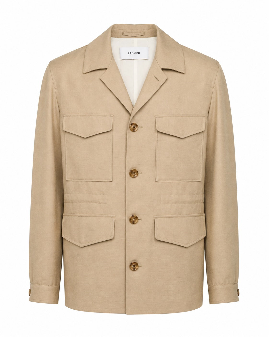 Safari Jacket Viscose Silk Relaxed Fit