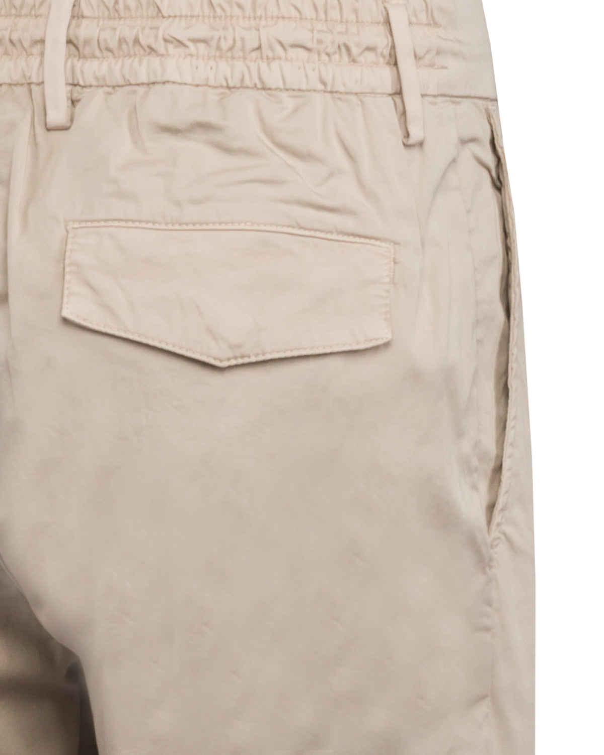 Satinbaumwolle Jogpants Relaxed Slim Fit