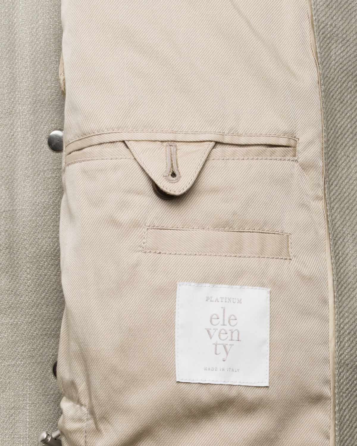 Linen Safari Jacket Slim Fit
