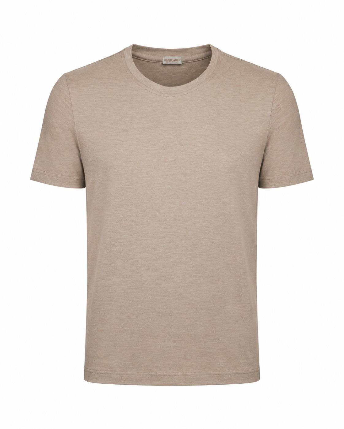 T-shirt made from a cotton-lyocell blend