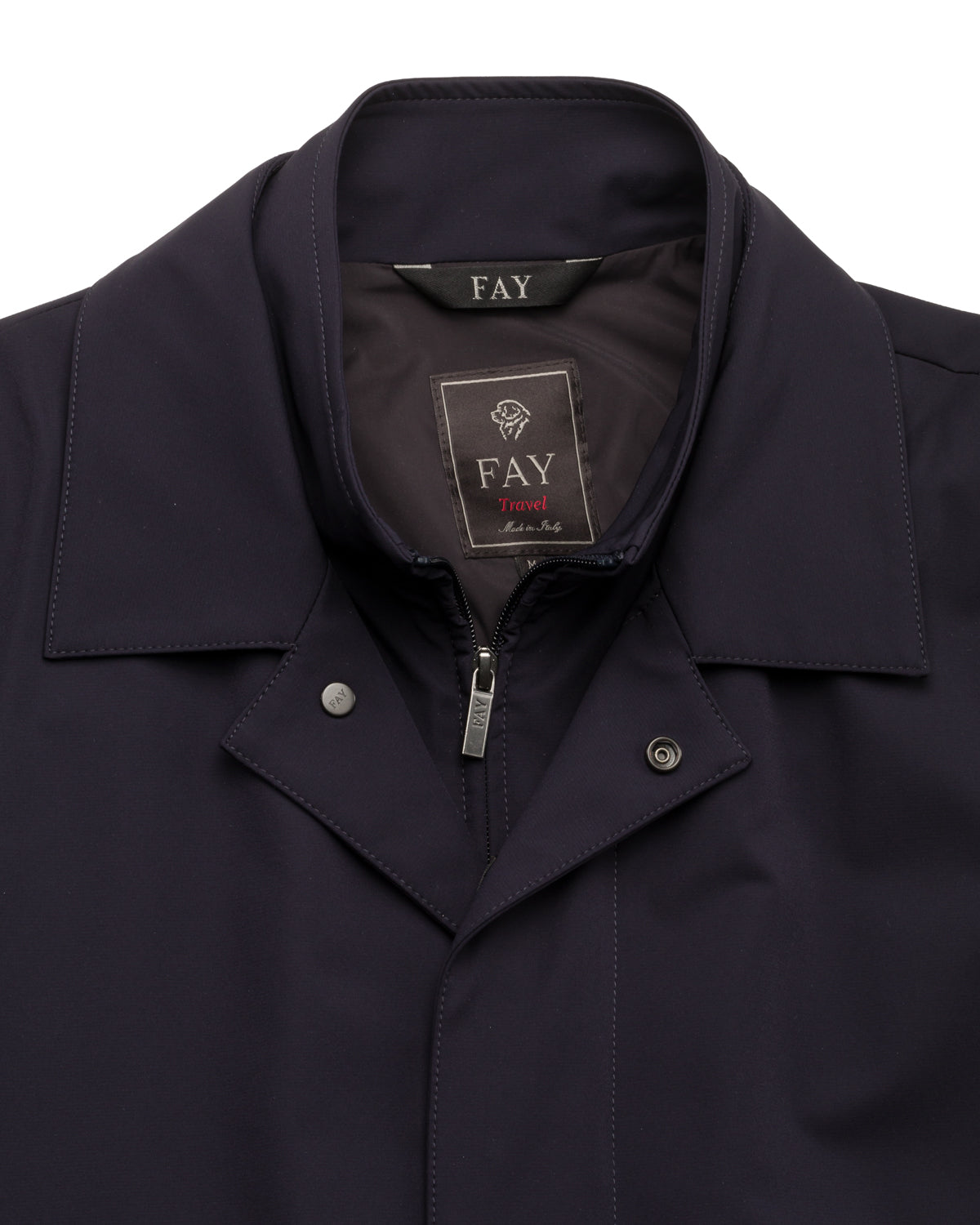 Travel Coat Tech Fabric Slim Fit