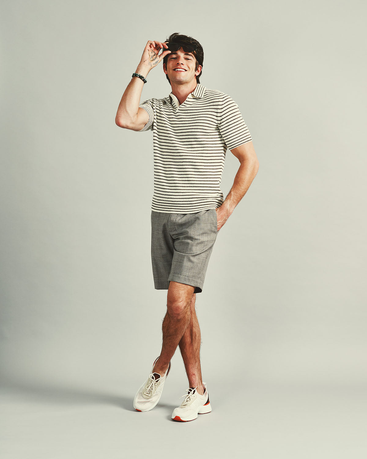 Davide Shorts Schurwolle Mix Relaxed Slim