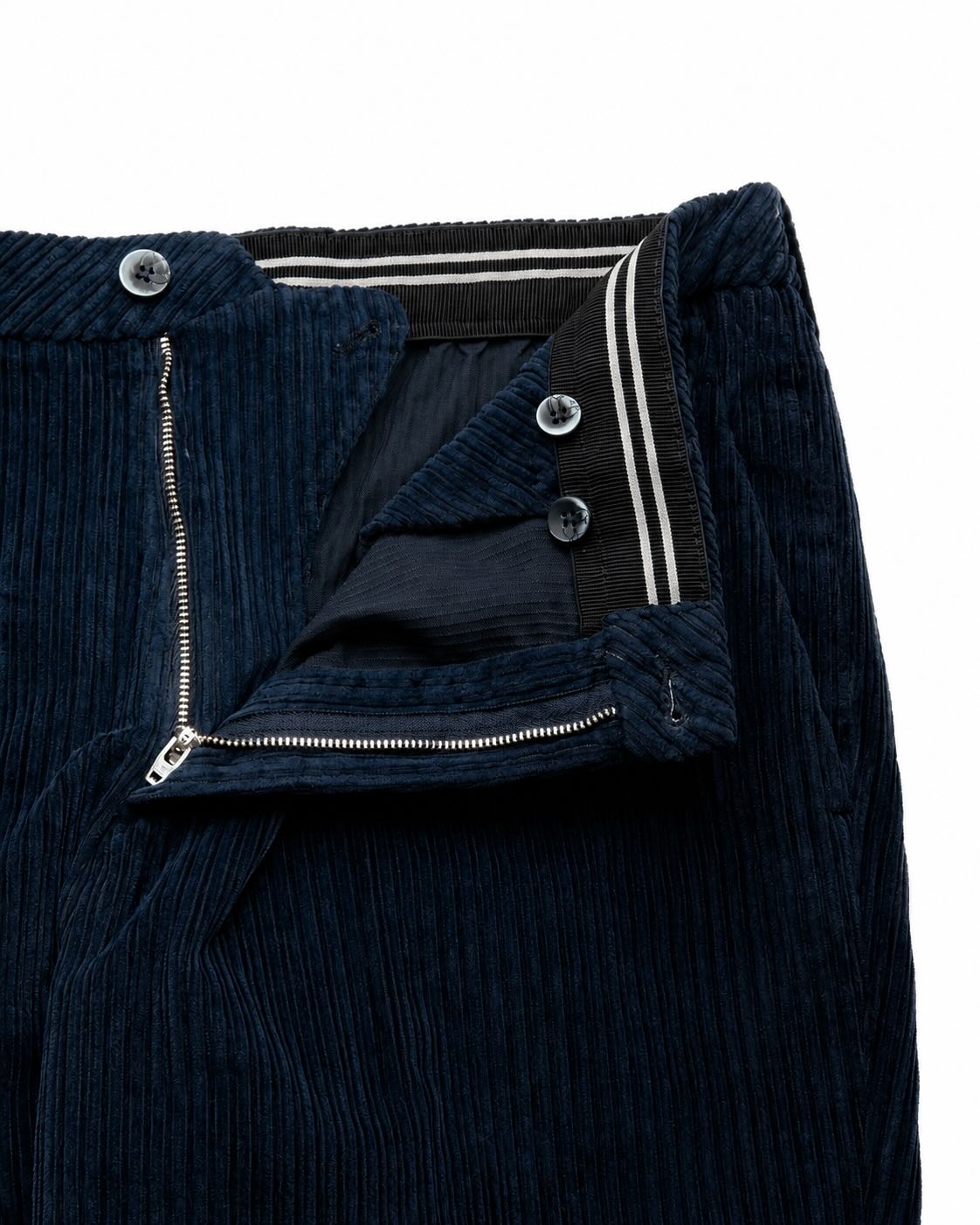 Corduroy trousers DAVIDE Relaxed Fit in cotton