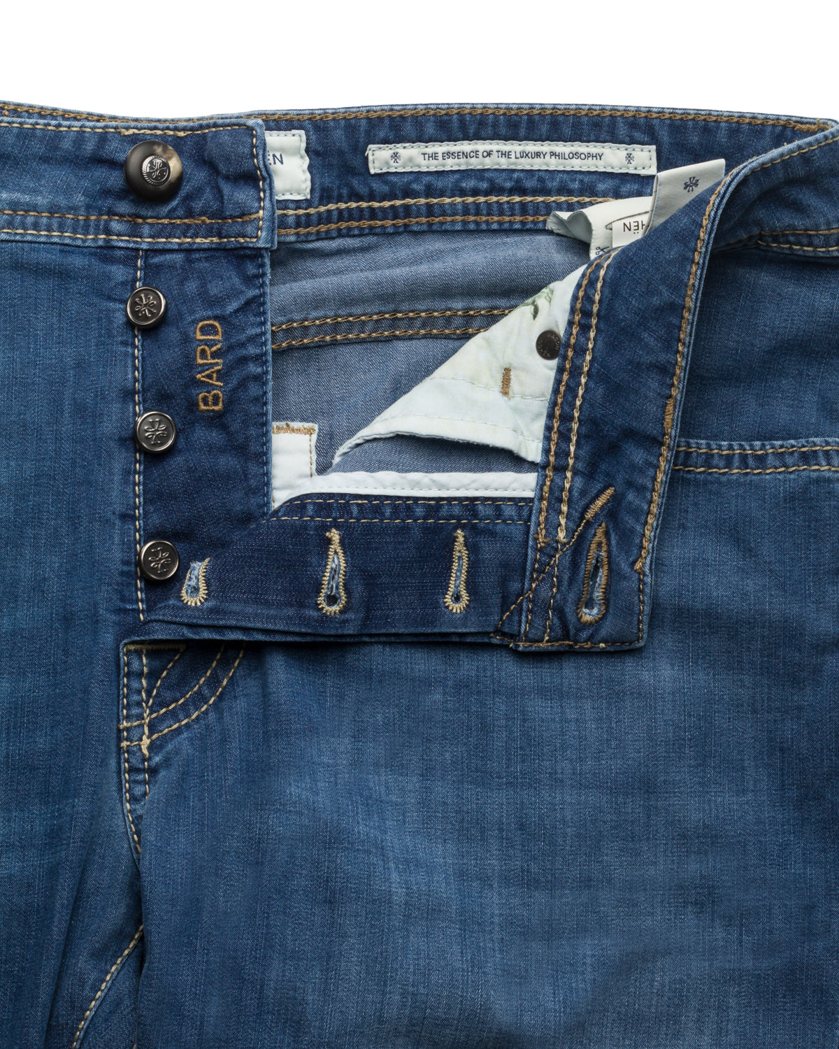 Jeans Bard Slim Fit Baumwollmix Stretch