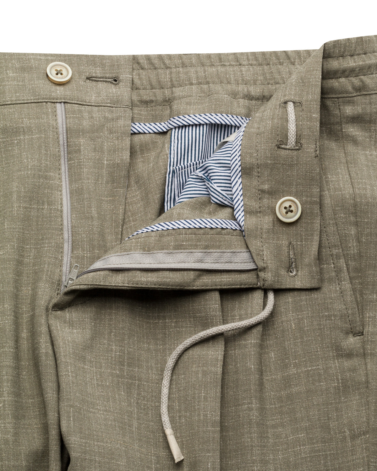Wool-silk-linen suit, relaxed slim fit