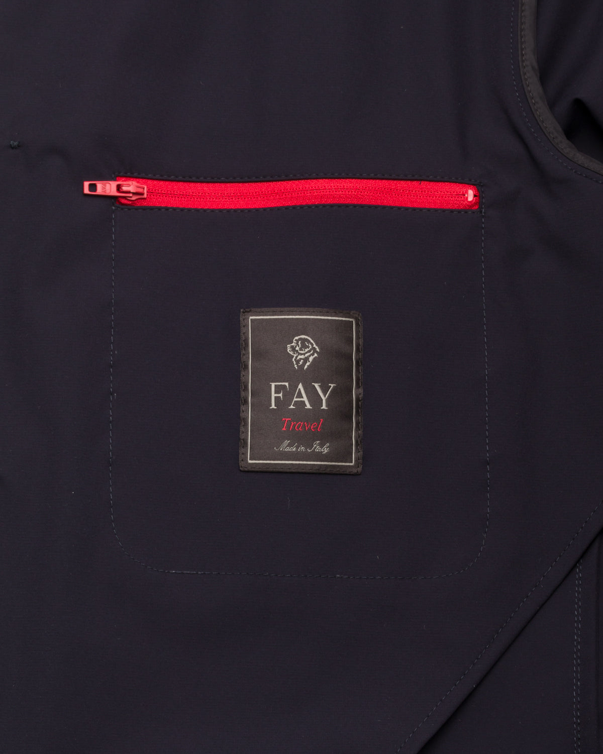 Travel jacket in a blazer style, slim fit