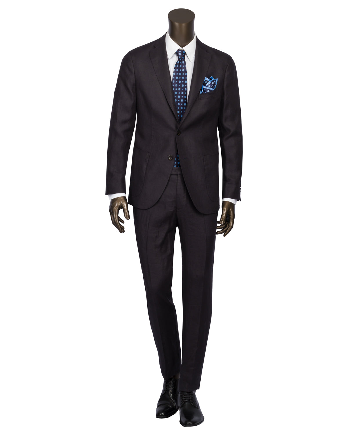 Leinenanzug, Slim Fit