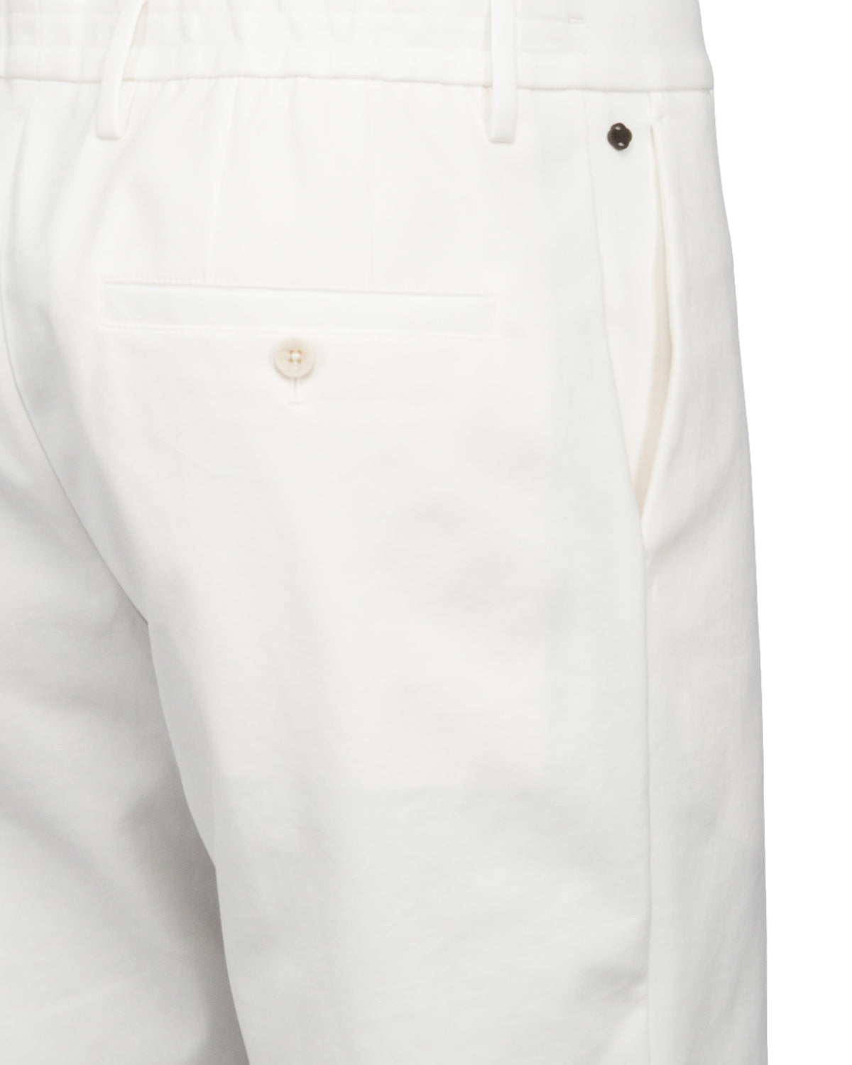 Jersey Bermuda cotton mix relaxed slim