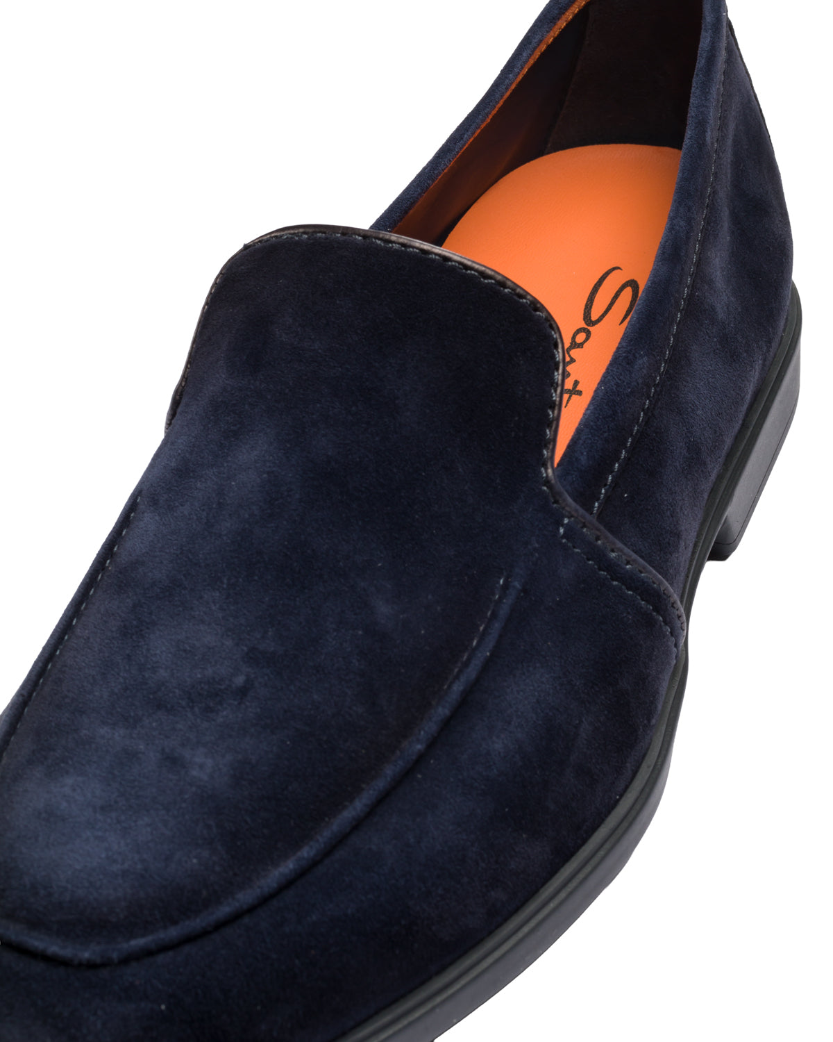 Malibu suede loafers with rubber sole
