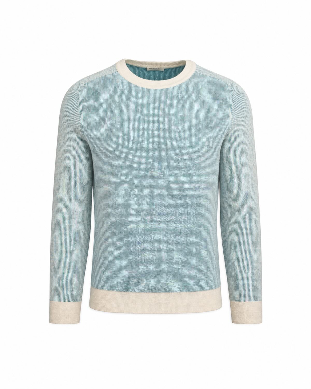 Baumwollmix Pullover Raglan Slim Fit