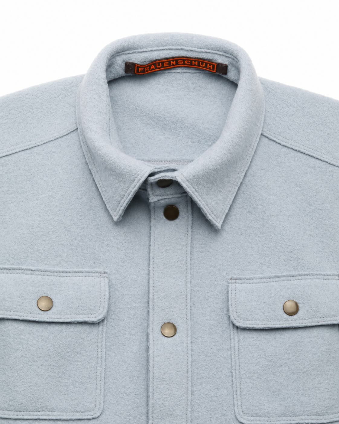 Merino Wool Overshirt Valentin – Regular Fit