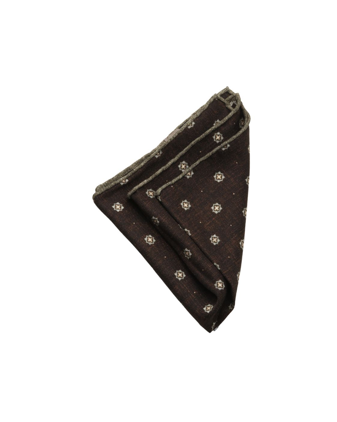 EASY Silk Pocket Square with Ornamental Pattern