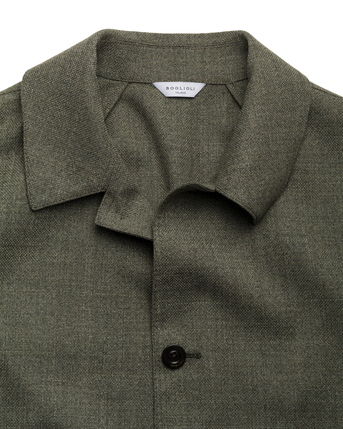 Shirt Jacket Virgin Wool Serge Relaxed Fit