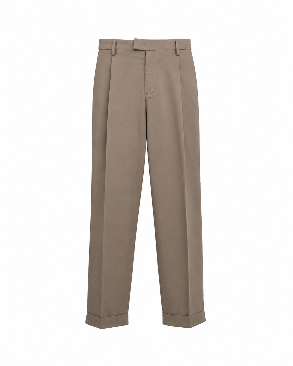 Summer chinos, cotton twill, relaxed fit