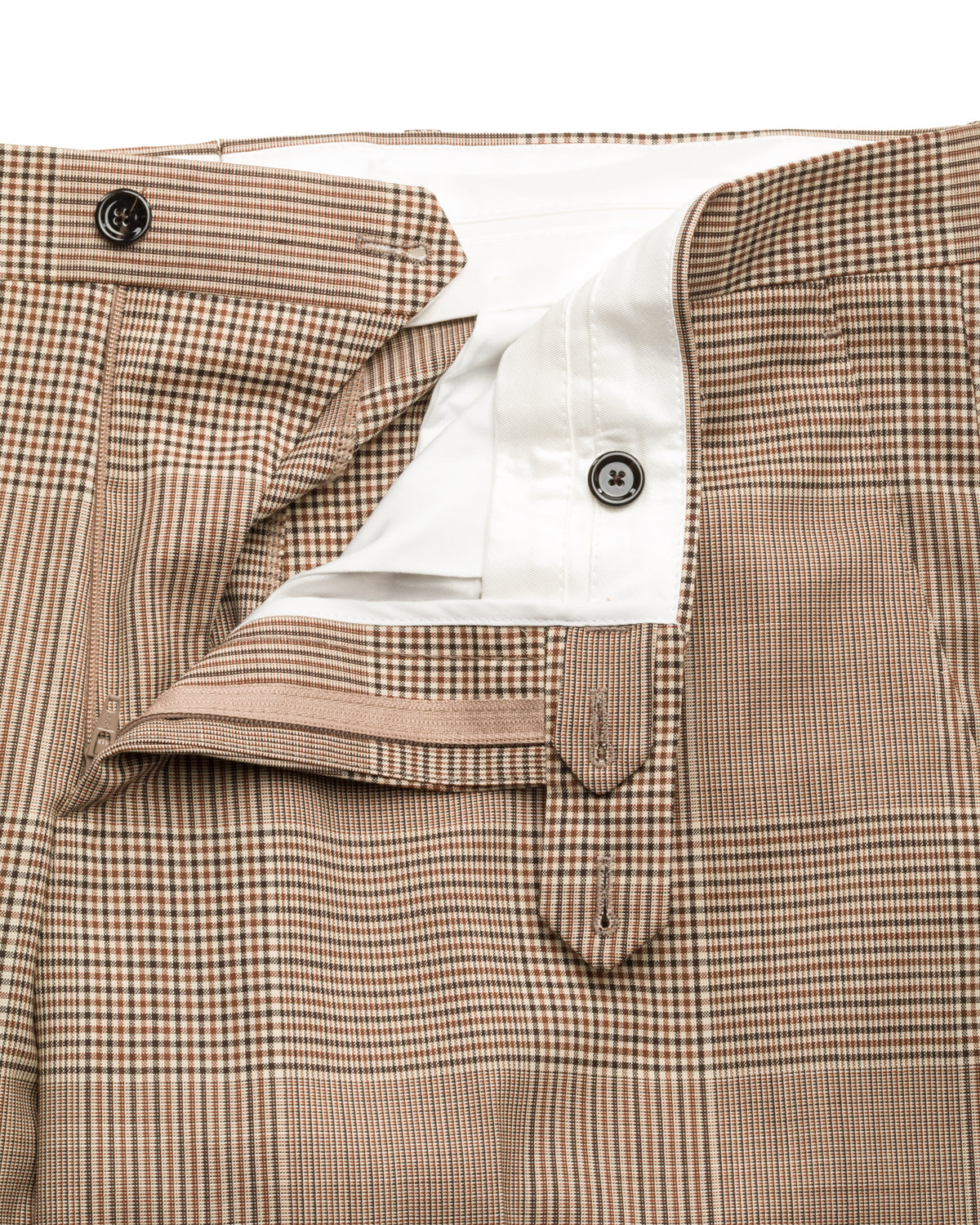 Glencheck Suit Virgin Wool Slim Fit