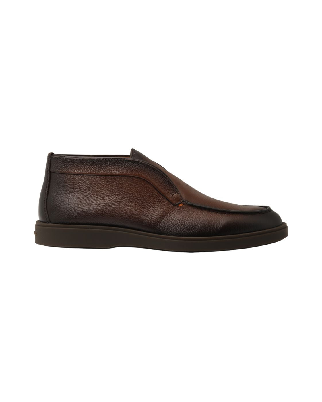 Dark Brown Dragon Lambskin Boots