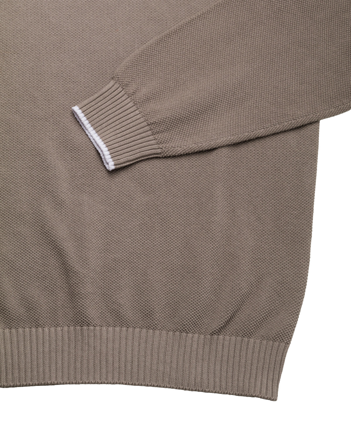 Cotton pullover, textured knit, slim fit with V-neck
