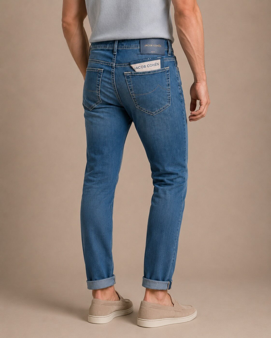Jeans Bard slim fit cotton mix