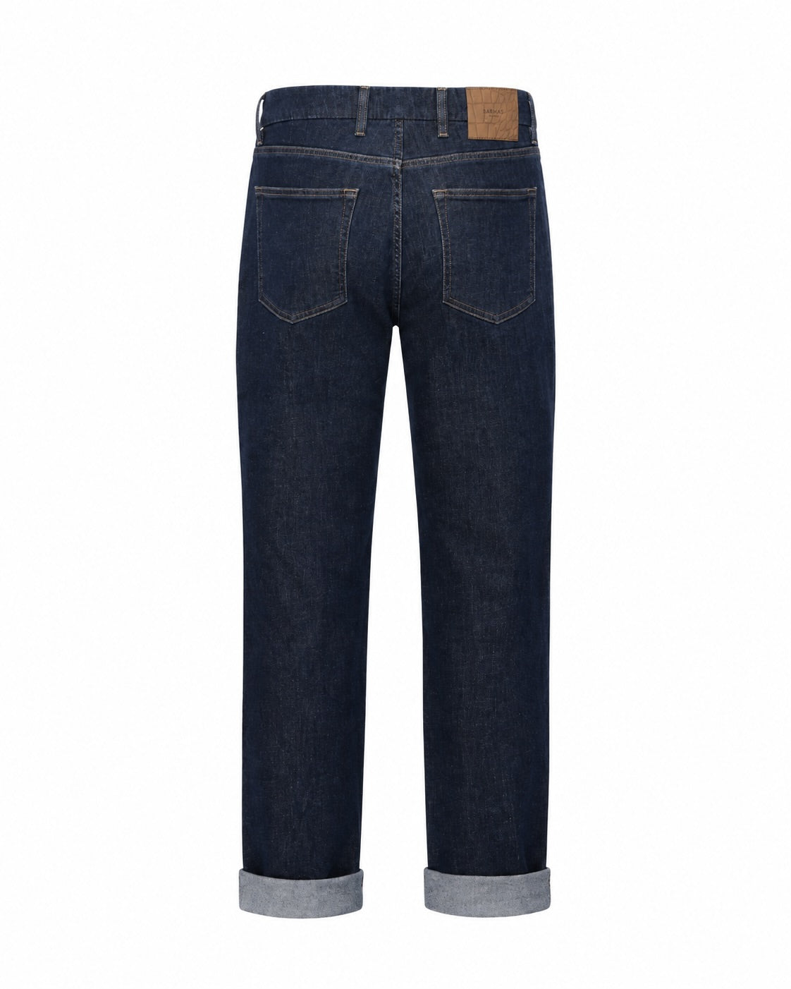 Jeans Denver aus Baumwolle und Kaschmir in Dunkelblau