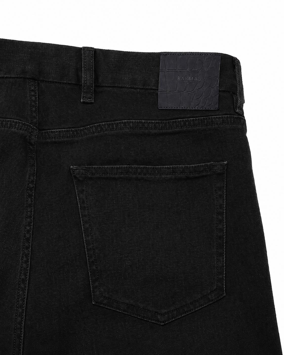 Jeans Denver aus Baumwolle und Kaschmir in Dunkelblau