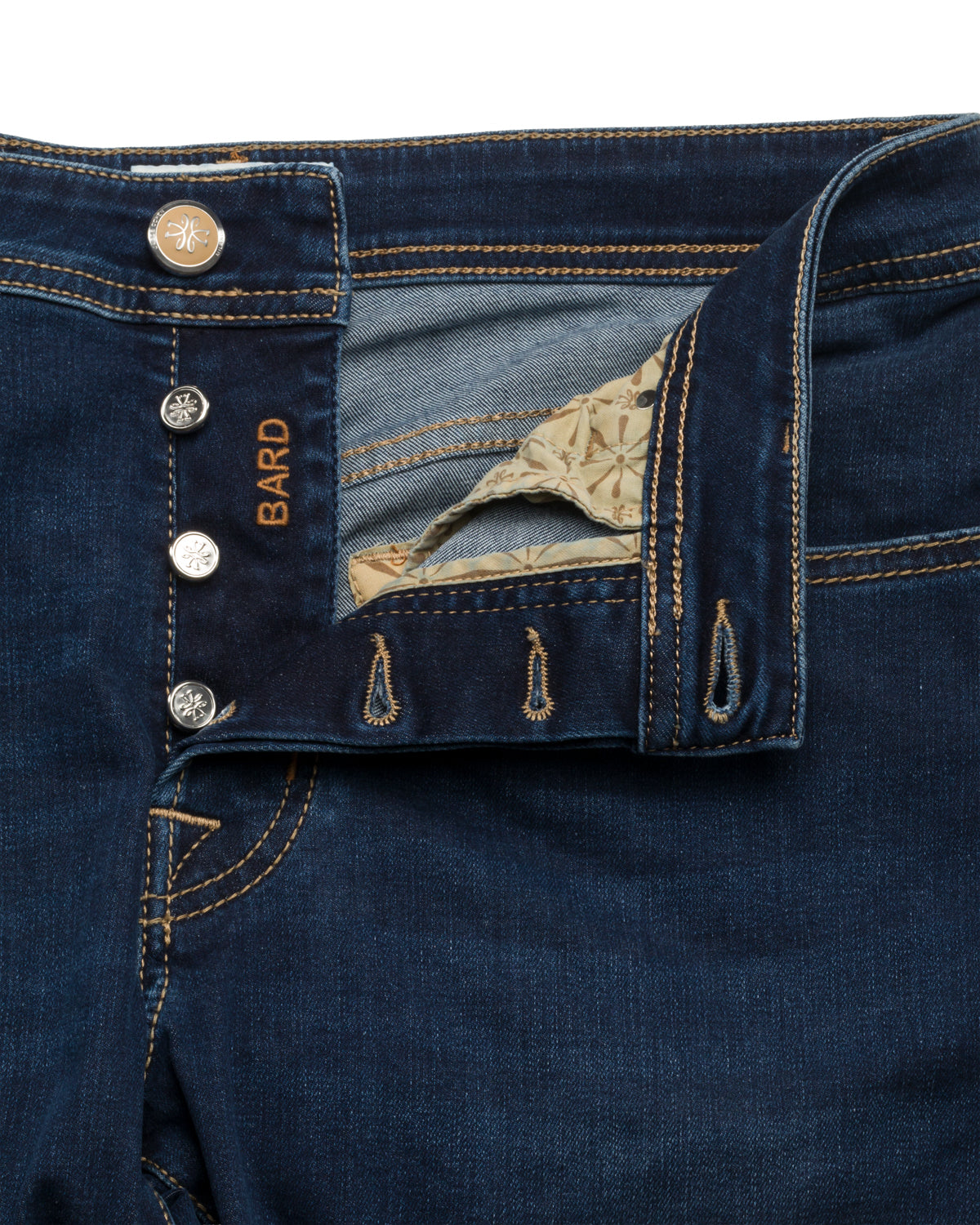 Jeans Bard Slim Fit Baumwolle Lyocell Stretch