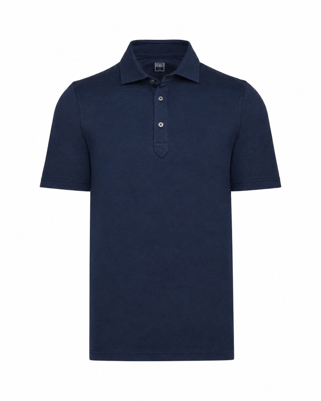 Baumwolljersey Polo Slim Fit mit seidigem Griff