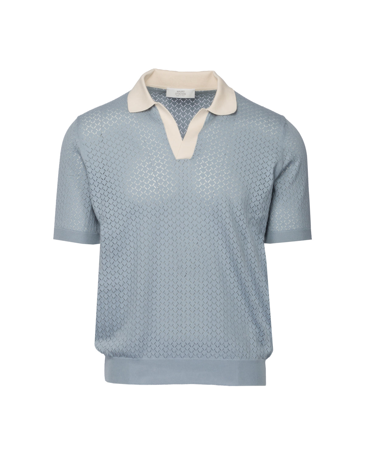 Cotton Knit Polo Slim Fit Cuba Collar