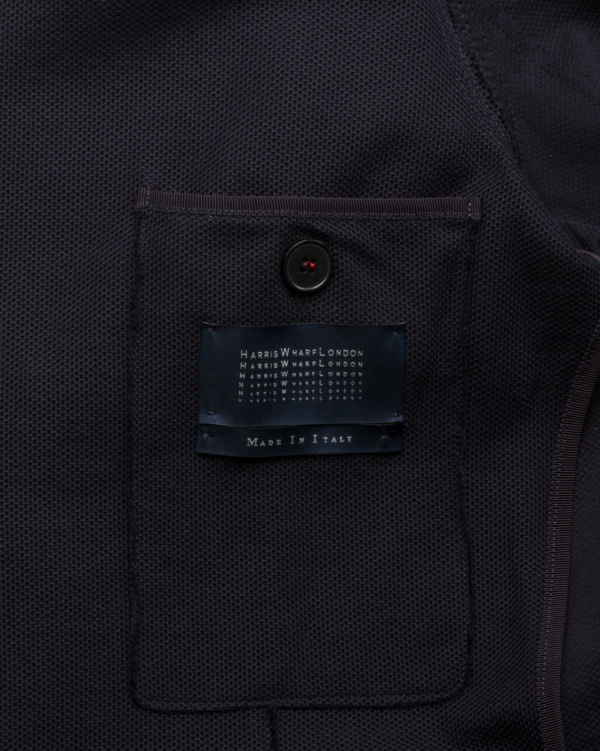 Baumwollpiqué Blazer Slim Fit