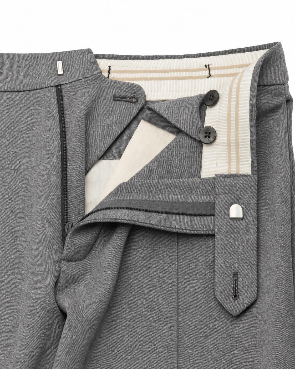 Daniele jersey trousers in anthracite in a relaxed fit