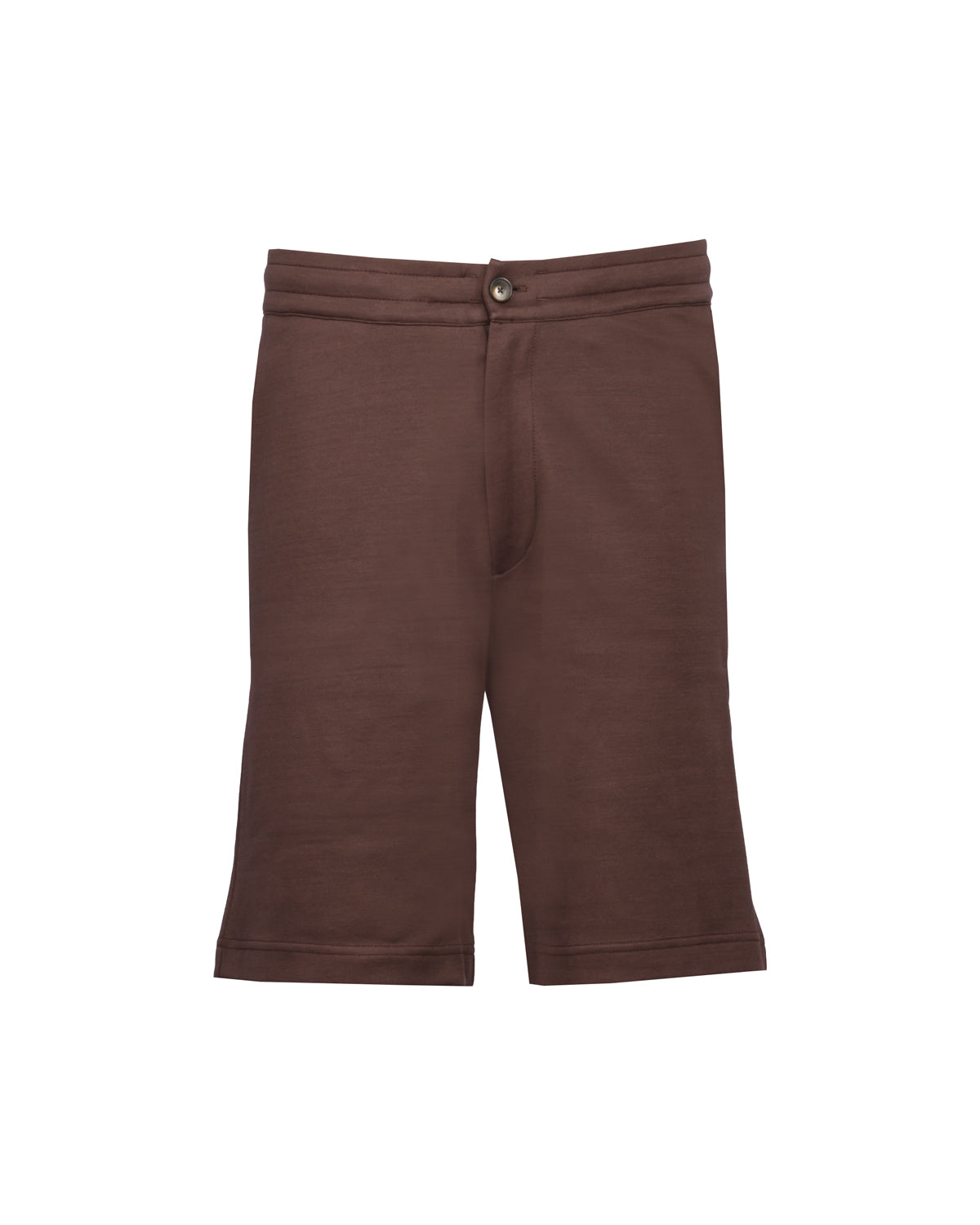 Cotton jersey Bermuda relaxed fit