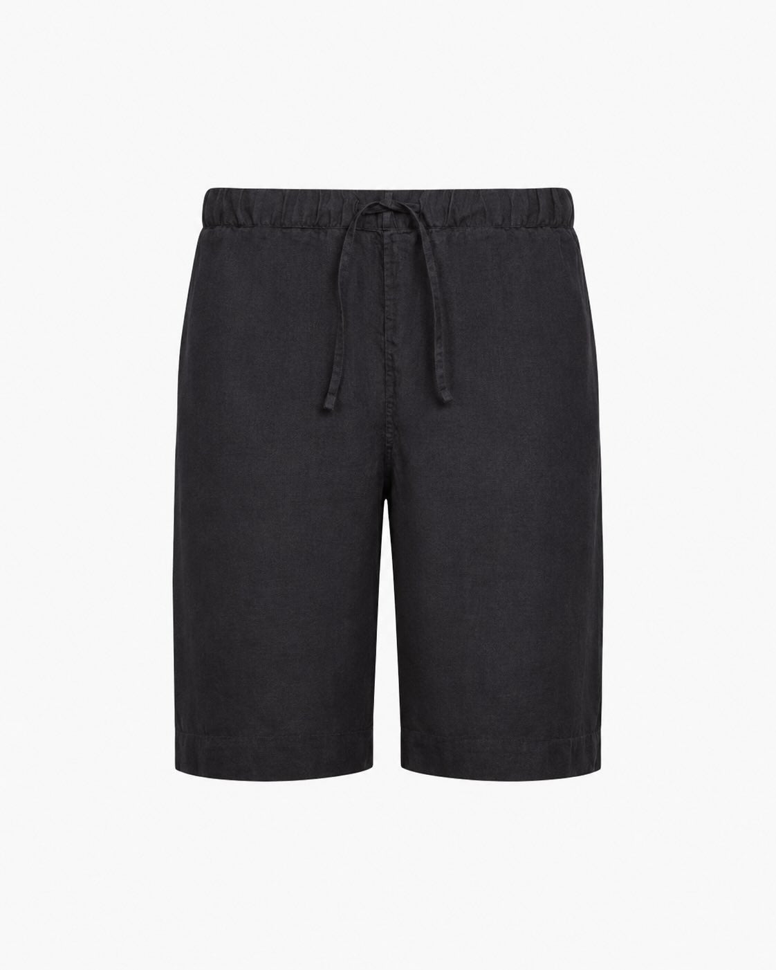 Linen Bermuda shorts with drawstring, summer