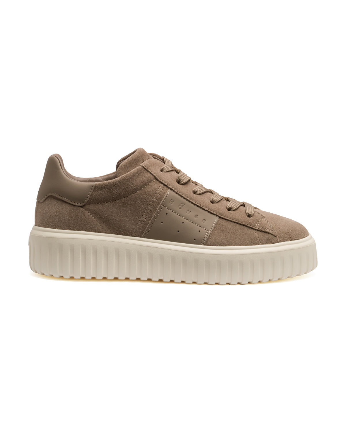 Low Top Sneaker Veloursleder Kassettensohle