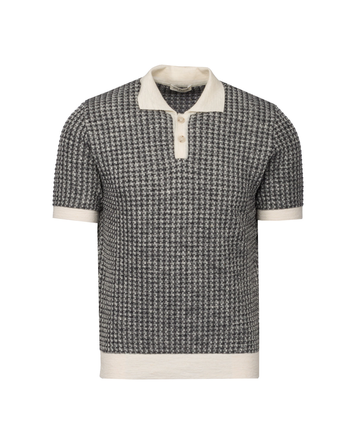 Baumwolle Strickpolo Slim Fit