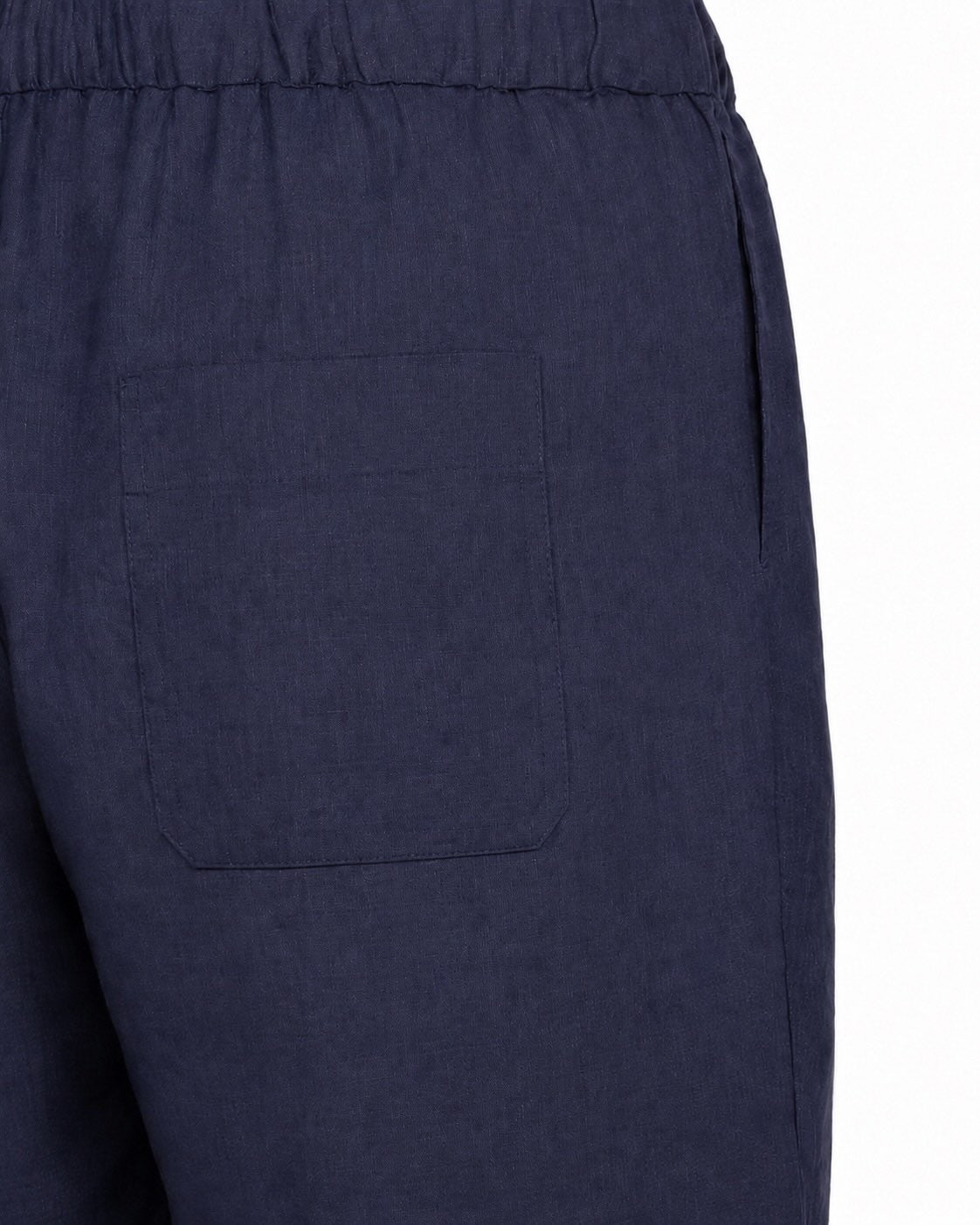 Linen Bermuda shorts with drawstring, summer