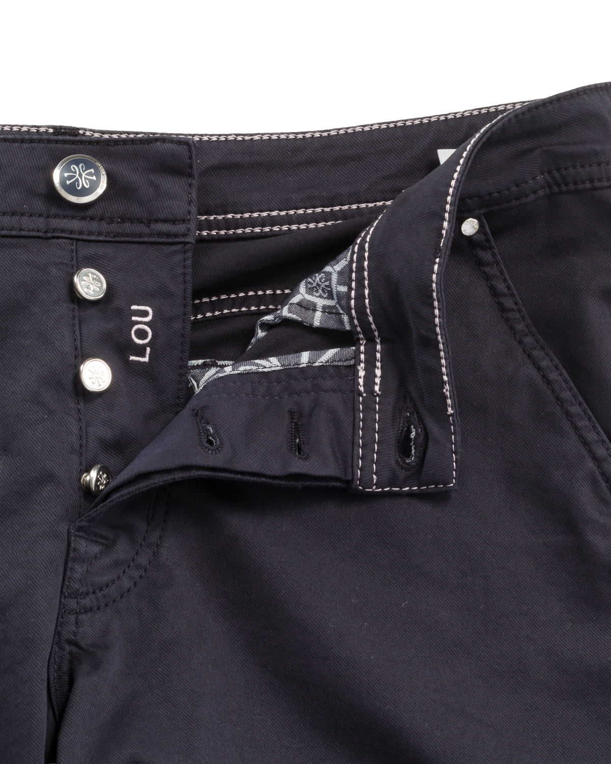 Baumwolle Lyocell Bermuda Slim Fit