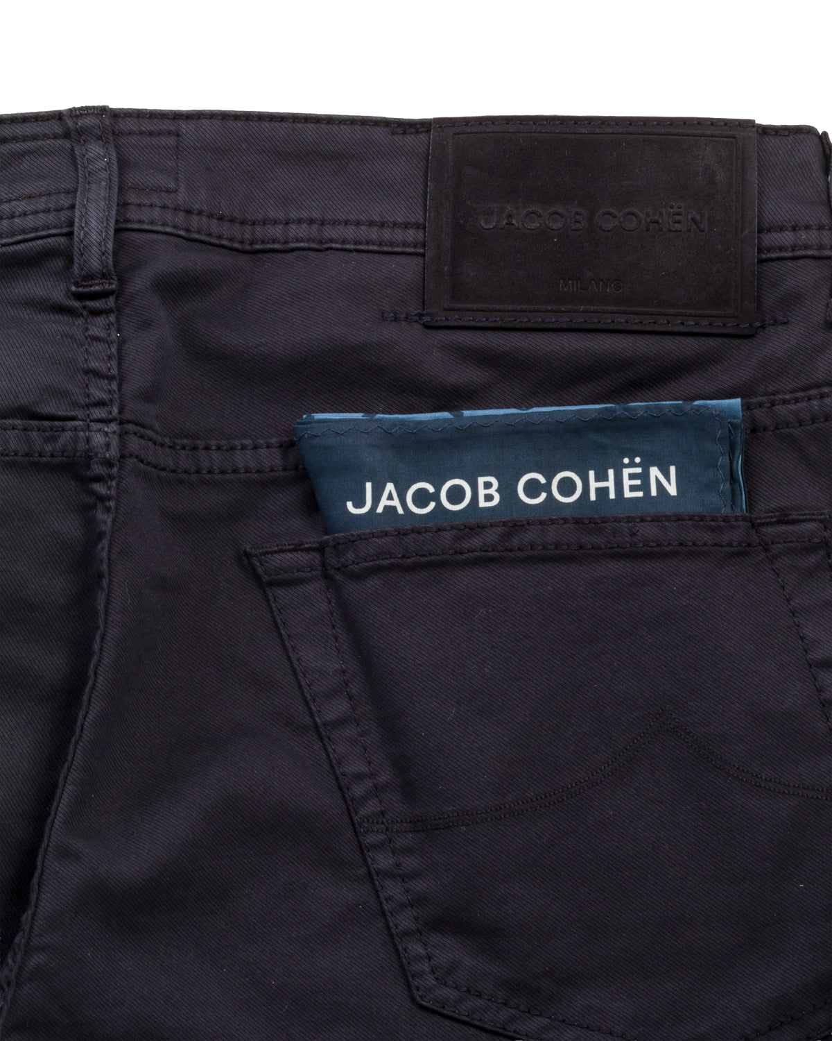 Cotton Lyocell Slim Fit Bermuda Shorts