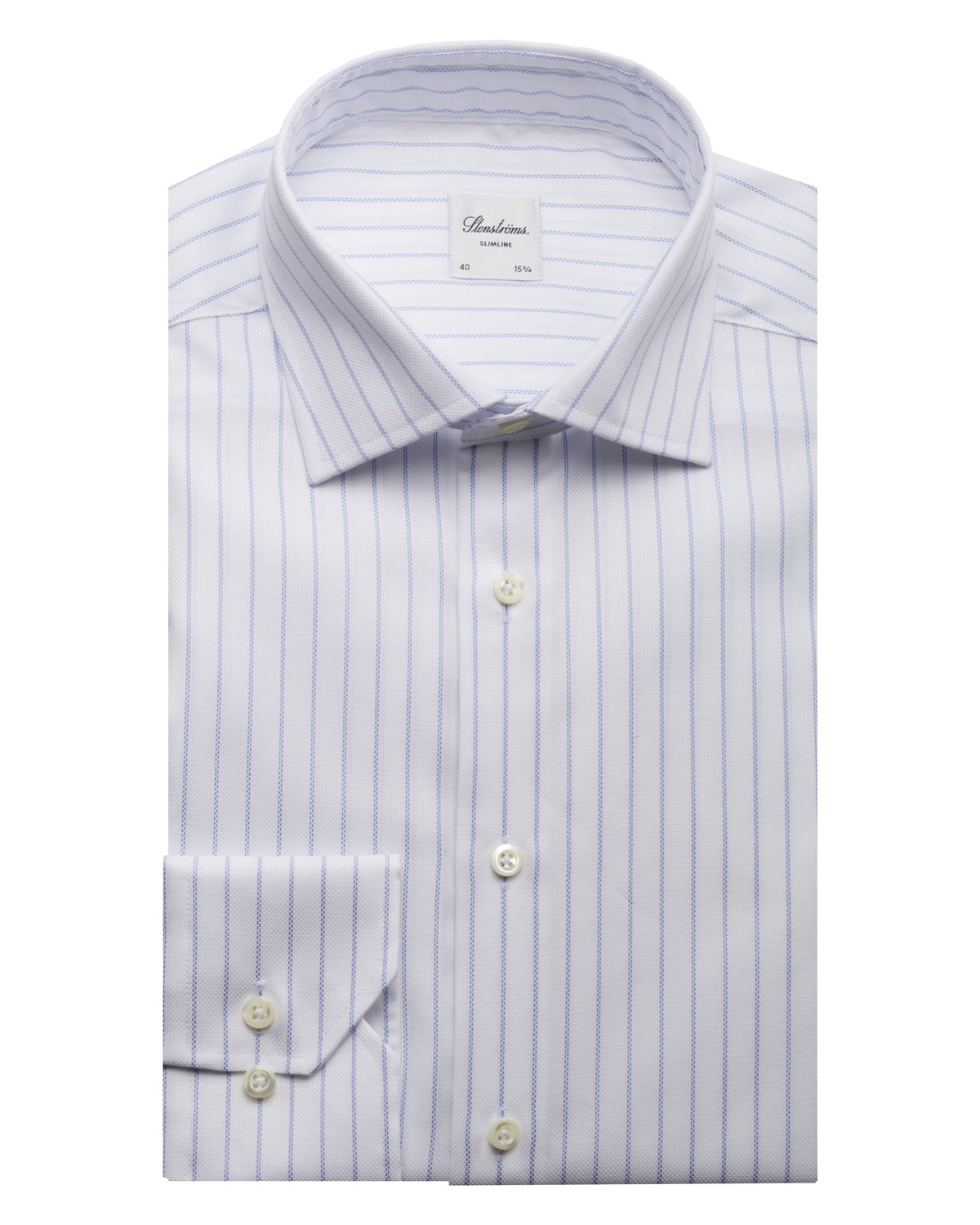 Baumwollhemd Streifen Relaxed Fit