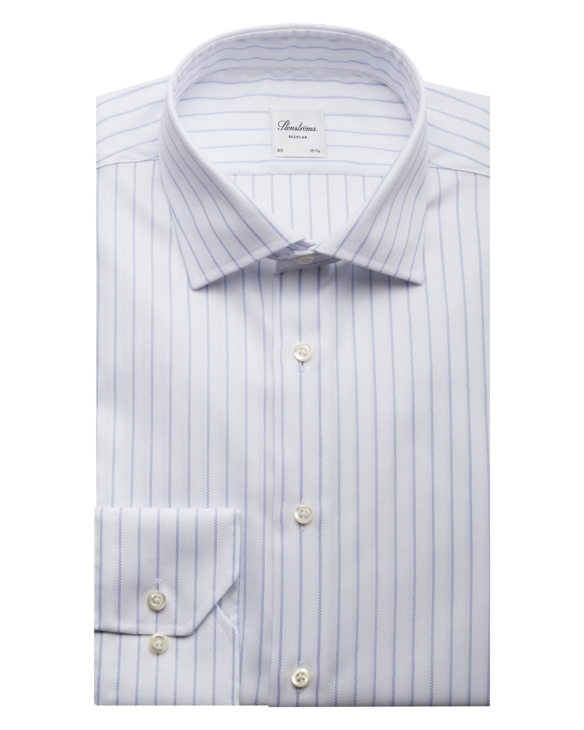 Baumwollhemd Streifen Slim Fit