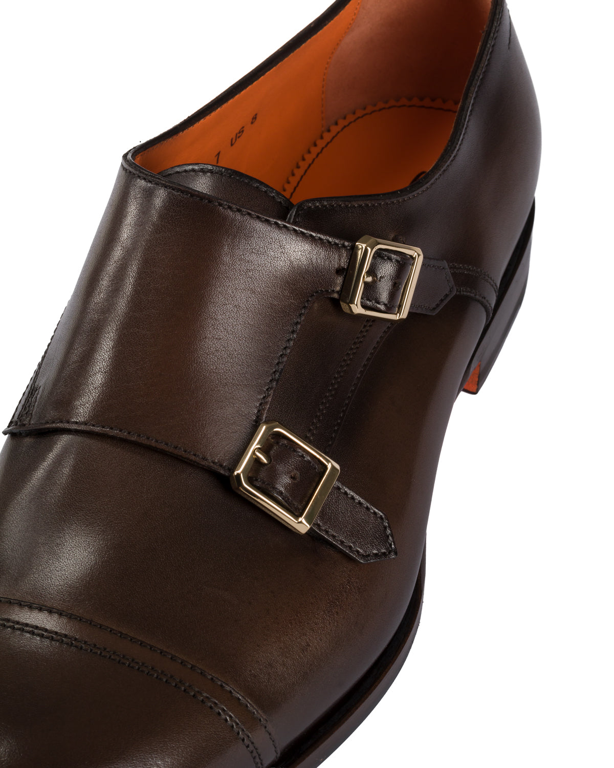 Santoni Double Monk AXEL Leather