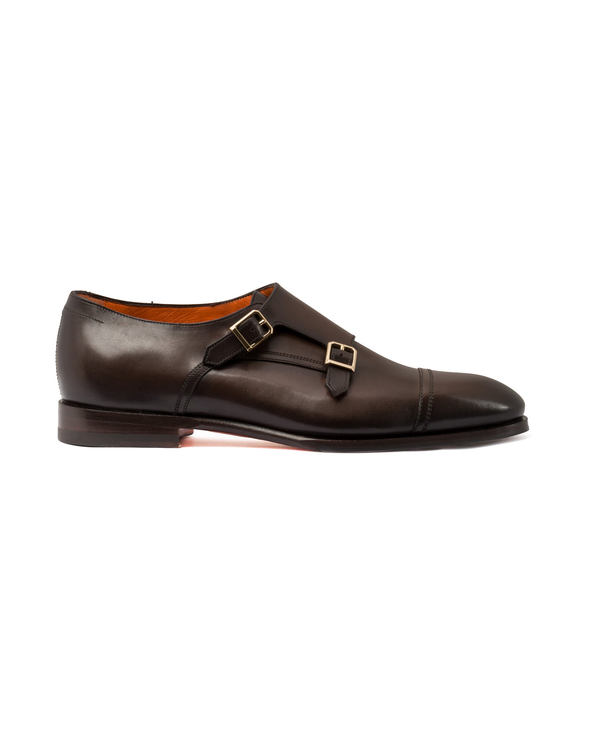 Santoni Double Monk AXEL Leather