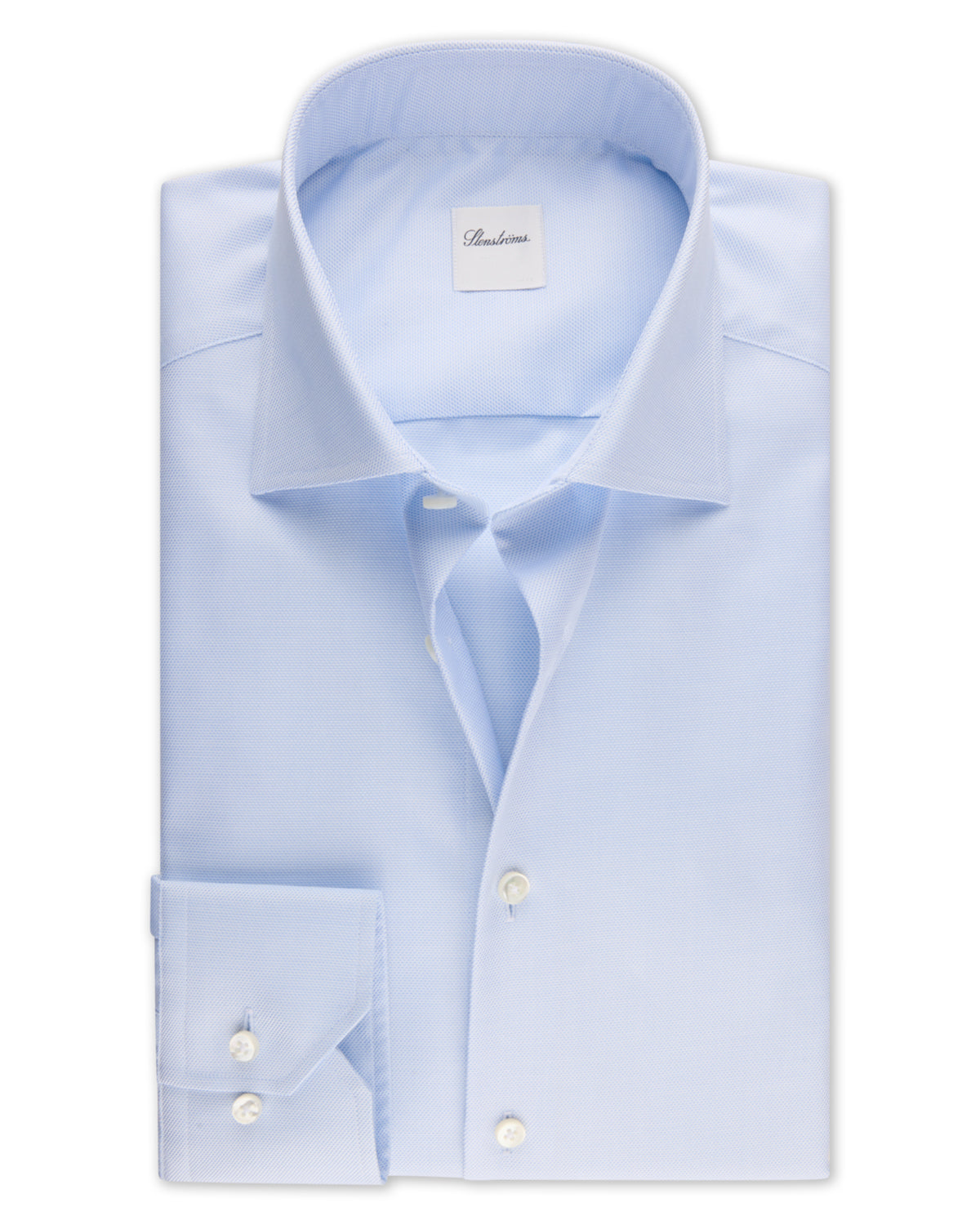 Strukturiertes Hemd Hellblau REGULAR