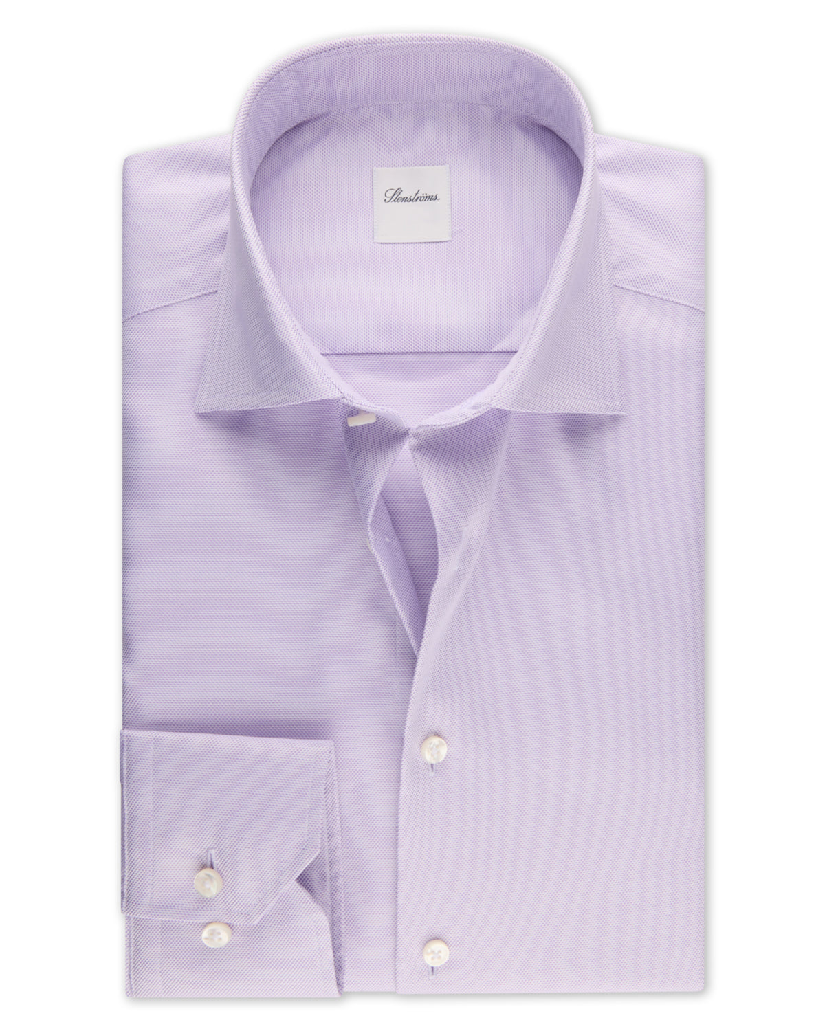Strukturiertes Hemd Lila REGULAR
