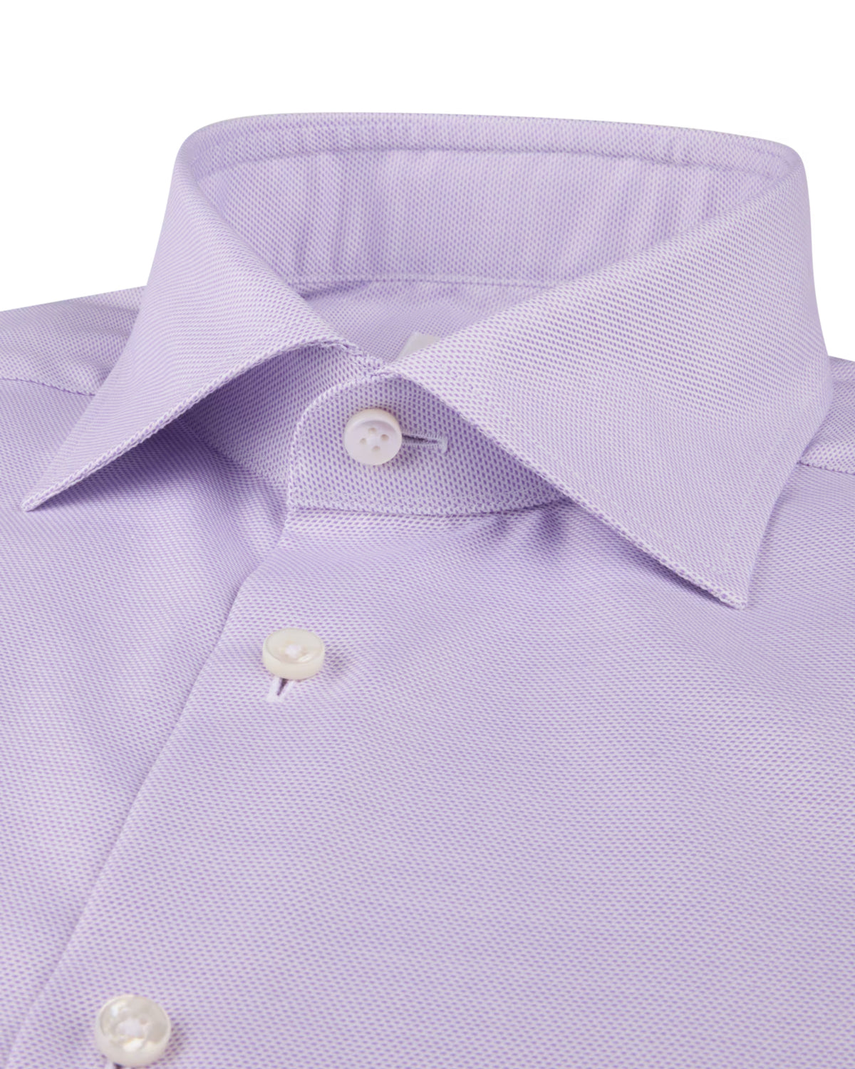 Strukturiertes Hemd Lila REGULAR