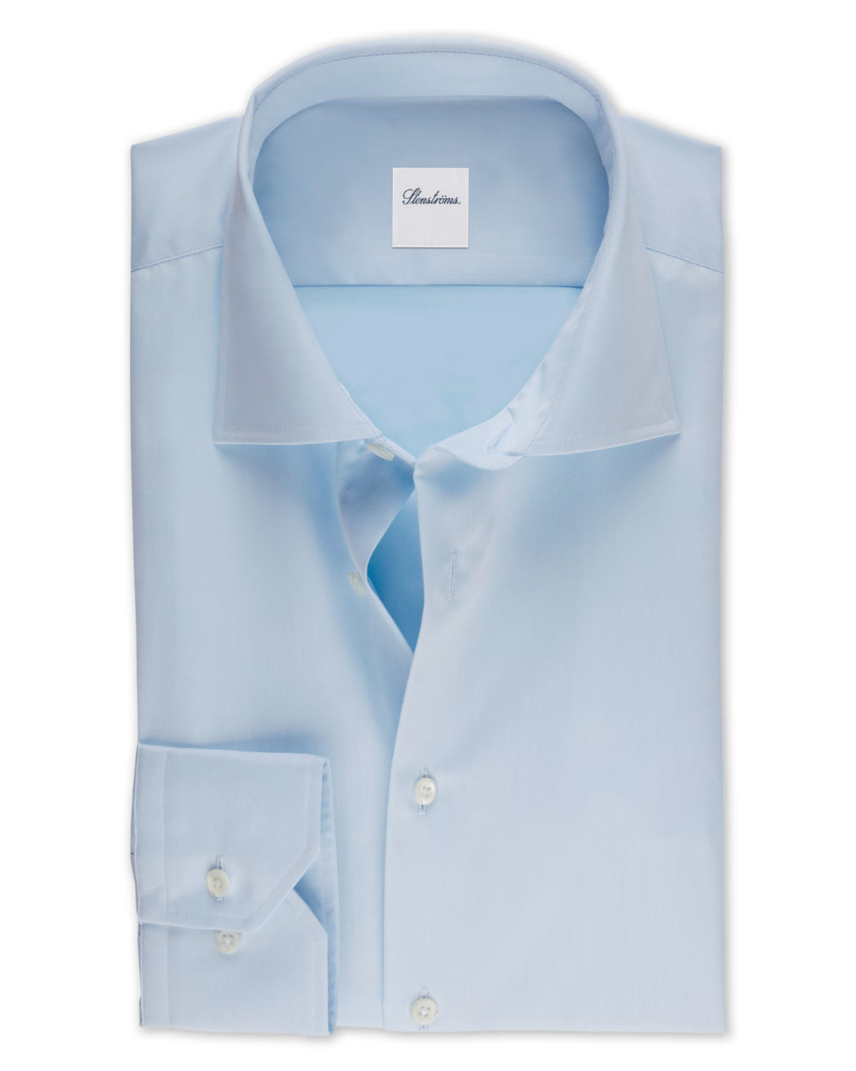 Twill Hemd Hellblau Regular