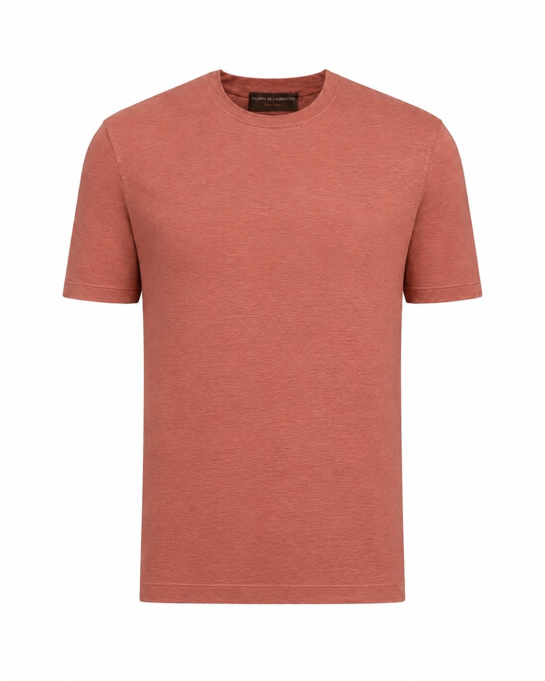 Leinen T-Shirt Slim Fit Stretch
