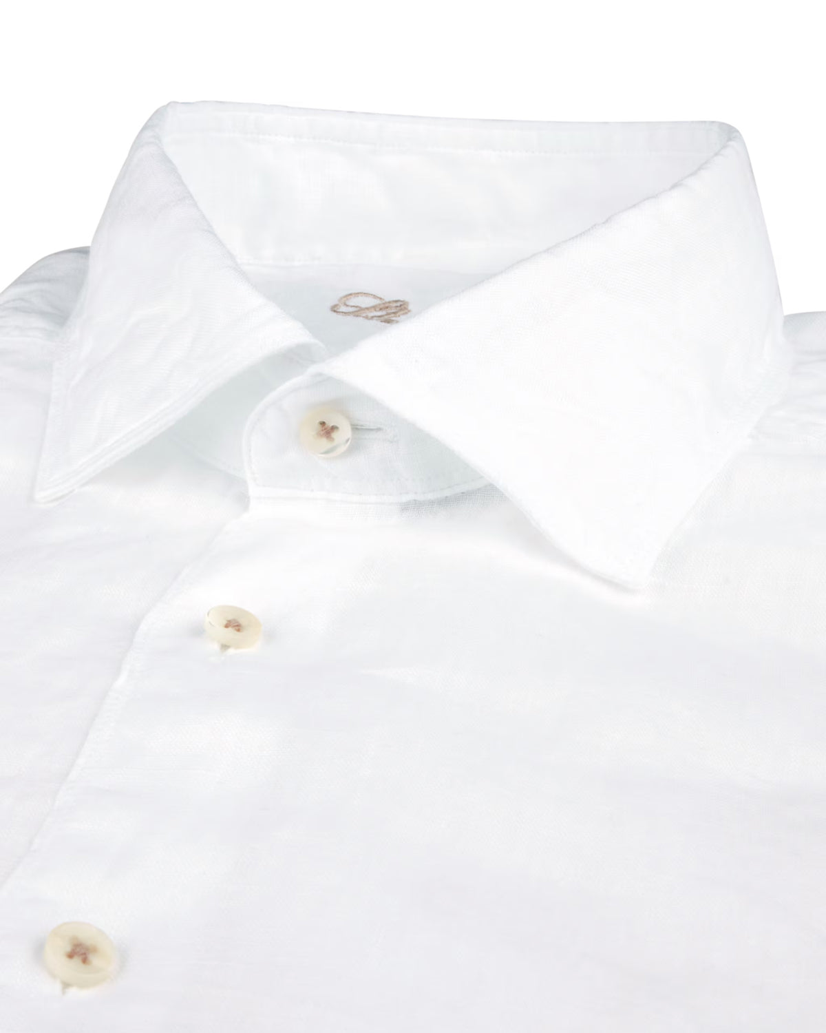 Leinenhemd Weiß FITTED BODY