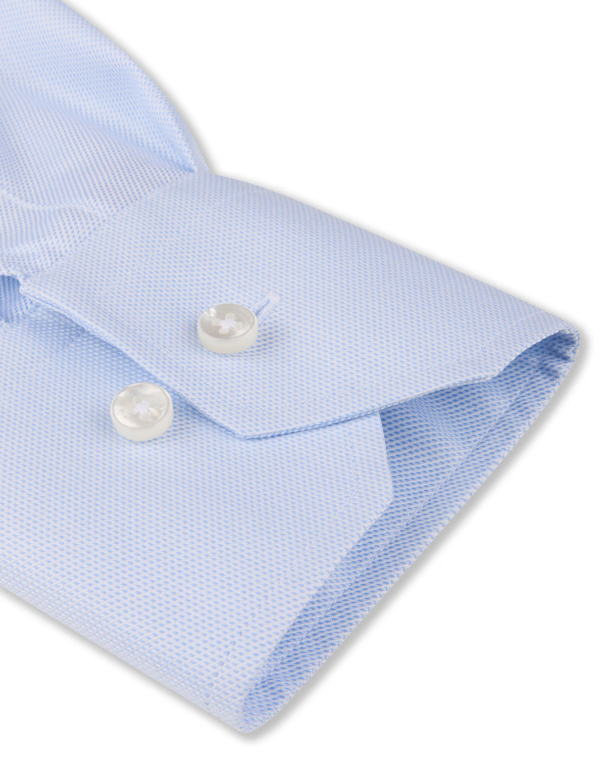 Structured shirt, light blue, slimline