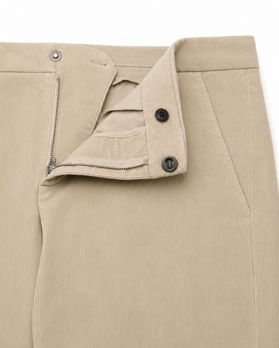Cotton corduroy trousers